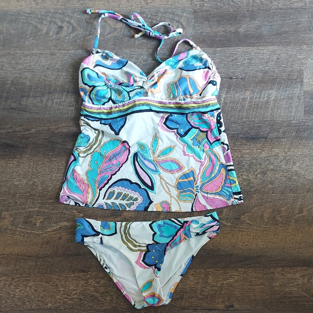 Trina Turk Multicolor Floral Swim Set